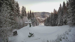 Výstupní stanice lanové dráhy