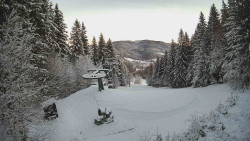 Výstupní stanice lanové dráhy