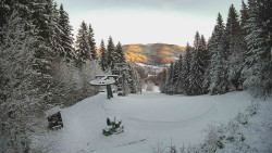 Výstupní stanice lanové dráhy