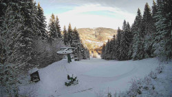 Výstupní stanice lanové dráhy