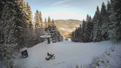 Výstupní stanice lanové dráhy