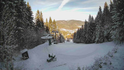 Výstupní stanice lanové dráhy