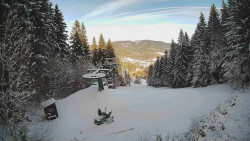 Výstupní stanice lanové dráhy