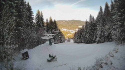 Výstupní stanice lanové dráhy