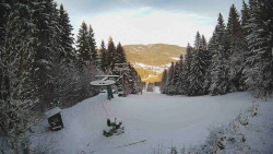 Výstupní stanice lanové dráhy