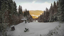 Výstupní stanice lanové dráhy