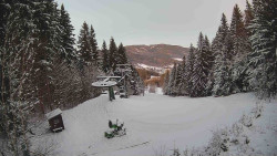 Výstupní stanice lanové dráhy