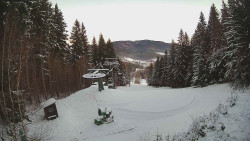 Výstupní stanice lanové dráhy