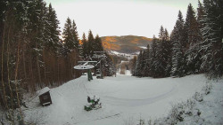 Výstupní stanice lanové dráhy