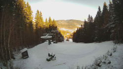 Výstupní stanice lanové dráhy