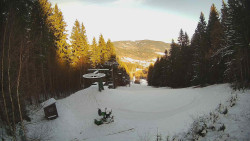 Výstupní stanice lanové dráhy