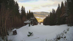 Výstupní stanice lanové dráhy