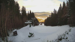 Výstupní stanice lanové dráhy