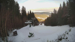 Výstupní stanice lanové dráhy