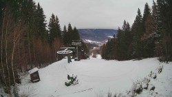 Výstupní stanice lanové dráhy