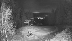 Výstupní stanice lanové dráhy