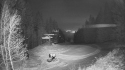 Výstupní stanice lanové dráhy