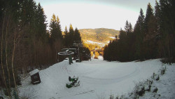 Výstupní stanice lanové dráhy