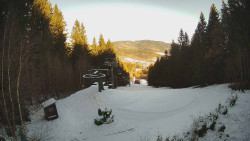 Výstupní stanice lanové dráhy