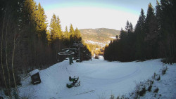 Výstupní stanice lanové dráhy