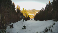 Výstupní stanice lanové dráhy