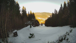 Výstupní stanice lanové dráhy