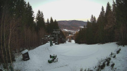 Výstupní stanice lanové dráhy