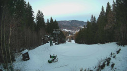 Výstupní stanice lanové dráhy