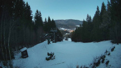 Výstupní stanice lanové dráhy