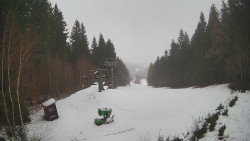 Výstupní stanice lanové dráhy