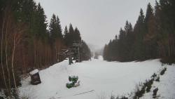 Výstupní stanice lanové dráhy