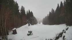 Výstupní stanice lanové dráhy