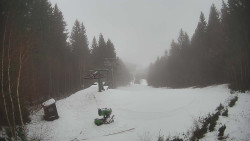 Výstupní stanice lanové dráhy