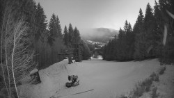 Výstupní stanice lanové dráhy