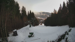 Výstupní stanice lanové dráhy