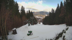 Výstupní stanice lanové dráhy