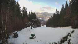 Výstupní stanice lanové dráhy