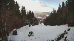 Výstupní stanice lanové dráhy