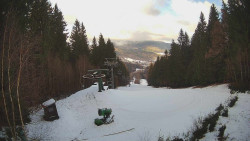 Výstupní stanice lanové dráhy