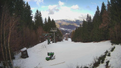 Výstupní stanice lanové dráhy