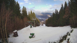 Výstupní stanice lanové dráhy