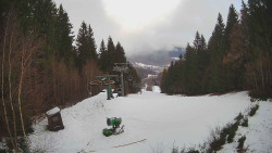 Výstupní stanice lanové dráhy