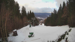 Výstupní stanice lanové dráhy