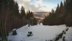 Výstupní stanice lanové dráhy