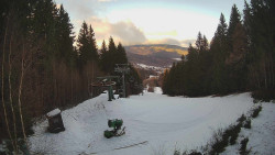 Výstupní stanice lanové dráhy