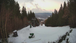 Výstupní stanice lanové dráhy