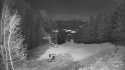 Výstupní stanice lanové dráhy