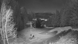 Výstupní stanice lanové dráhy