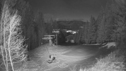 Výstupní stanice lanové dráhy