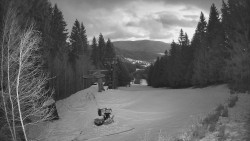 Výstupní stanice lanové dráhy